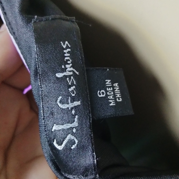 COLORFUL summer dress knee length size 6 - Picture 4 of 8